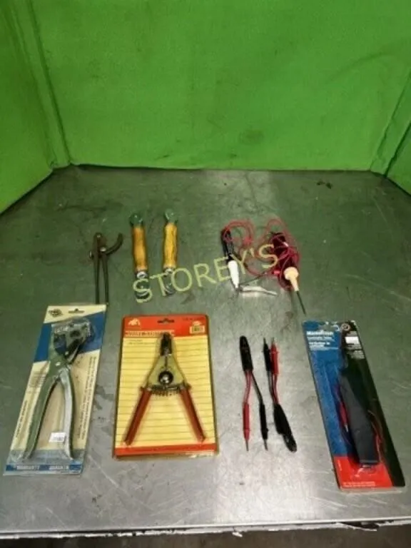 Electrical Testing Tools, Leather Punch, Etc.