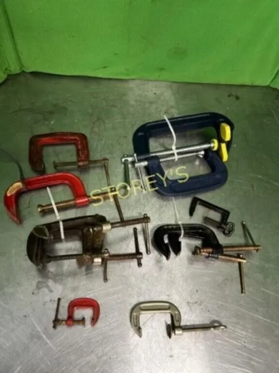 Qty of Asst C-Clamps