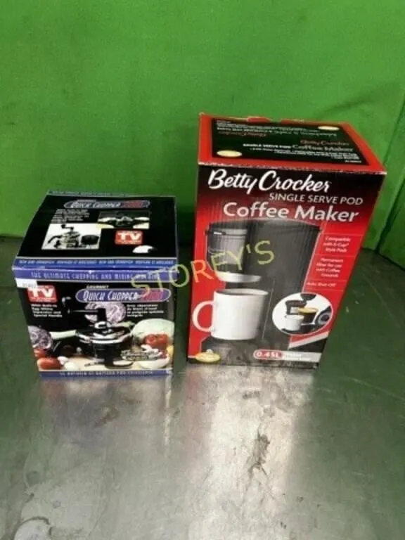Quick Chopper & Coffee Maker