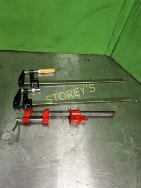3 Bar Clamps - 12" & 20"
