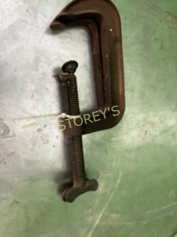 Pair 6" C-Clamps