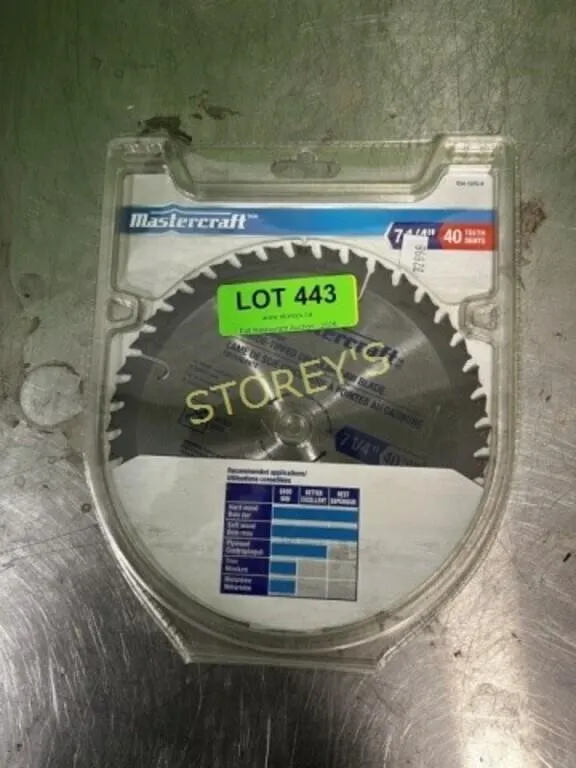 Mastercraft Saw Blade