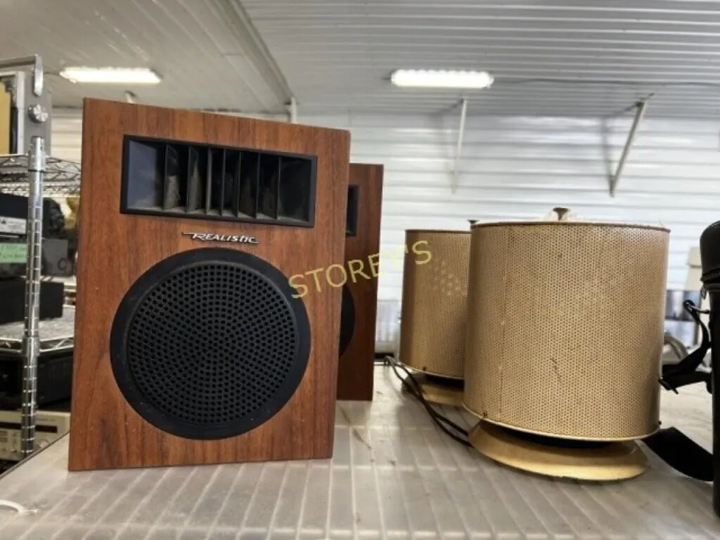 Realistic Speakers, Etc. Speakers x 4