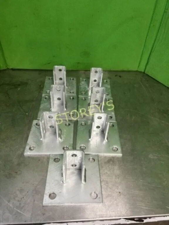 7 Galvanized Support Brackets ~6x6