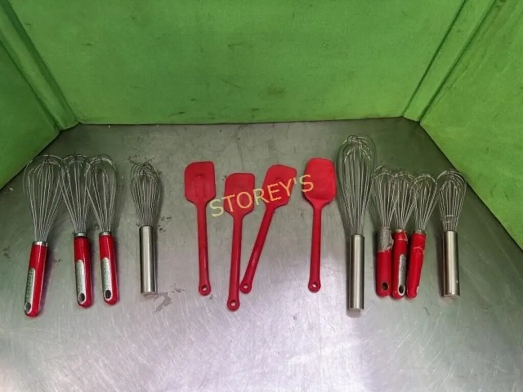 Asst Whisks & Spatulas