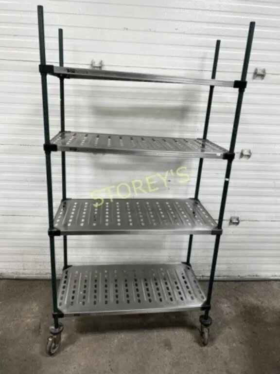 4 Tier Metro Rack on Wheels ~42 x 20 x 79