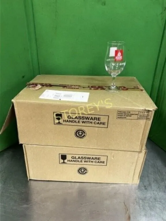 ~34 Madri Beer Glasses