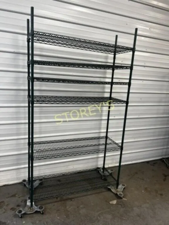 6 Tier Epoxy Coated Metro Rack ~48 x 18 x 86