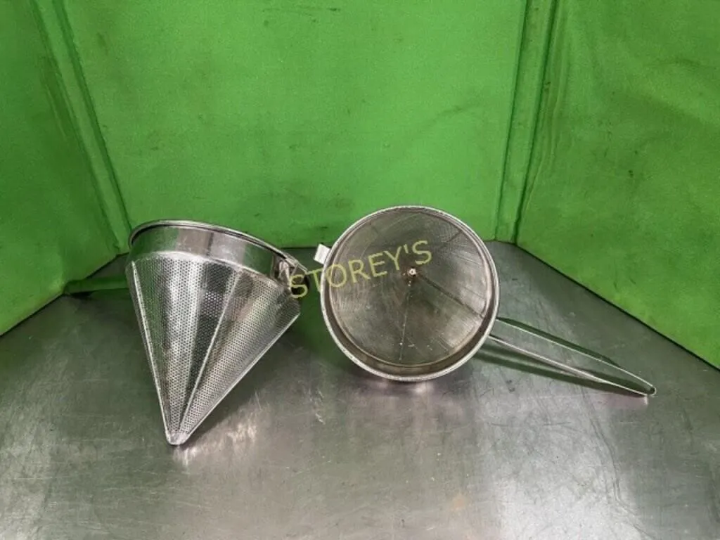 2 /S Cone Strainers ~9"