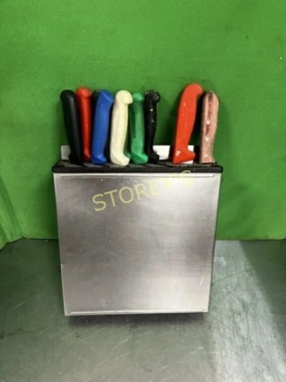 Knife Rack & Knives