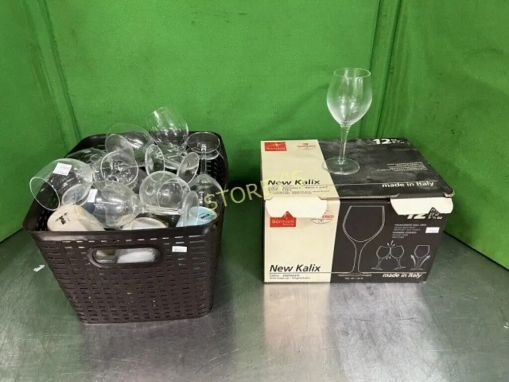 Box of 12 New Kalix Wine Glasses