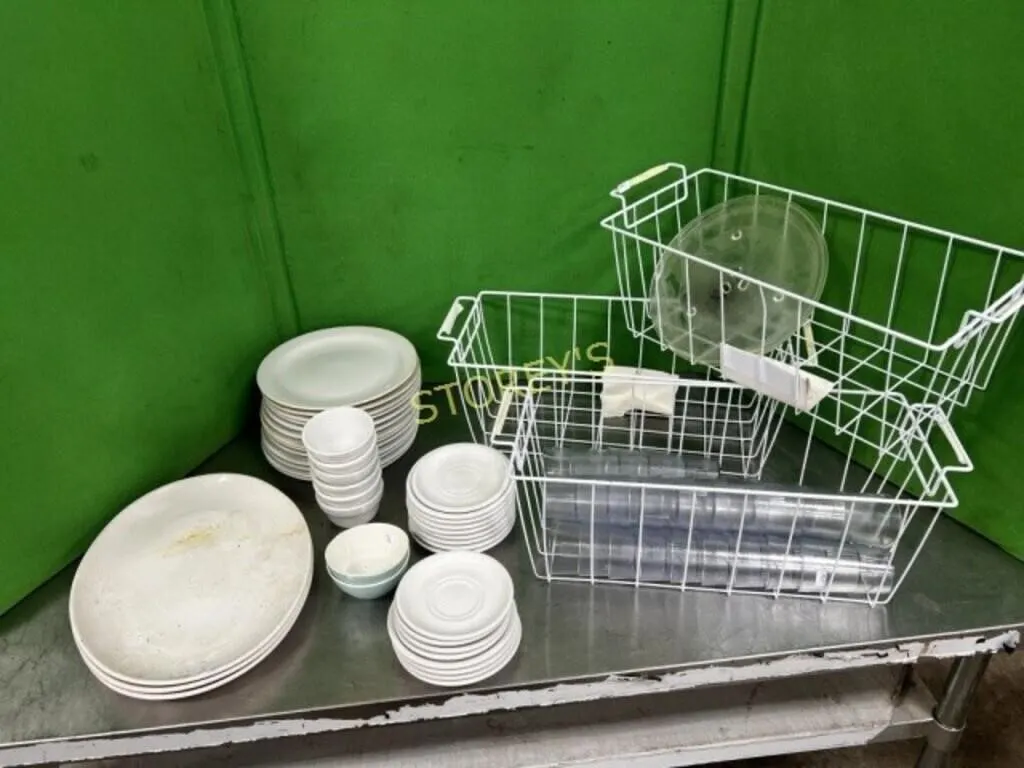 Plates, Coffee Cups, Finger Bowls, Etc.