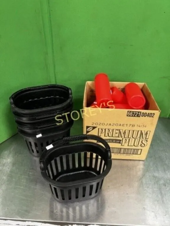 Ketchup Squeeze Bottles & Baskets