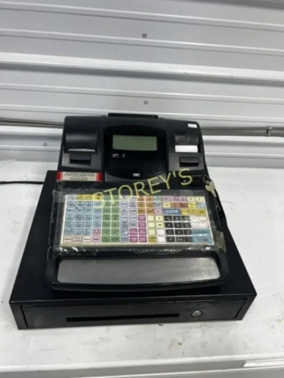 Tech Cash Register w/ Key