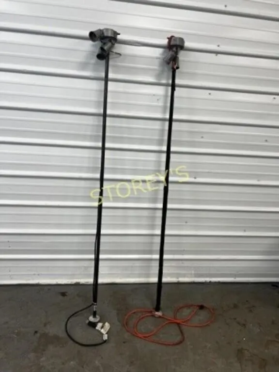 2 Light Poles