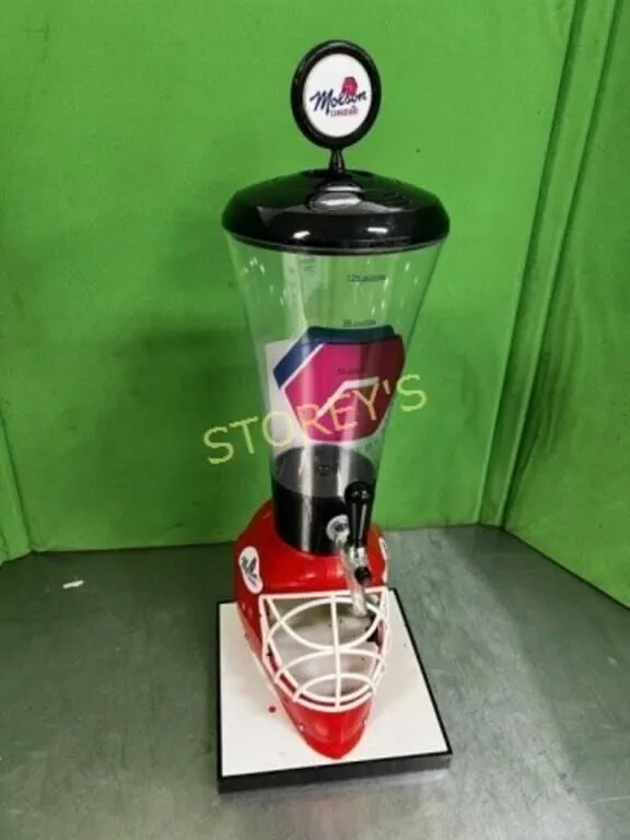 Molson Canadian 128oz Helmet Drink Dispenser