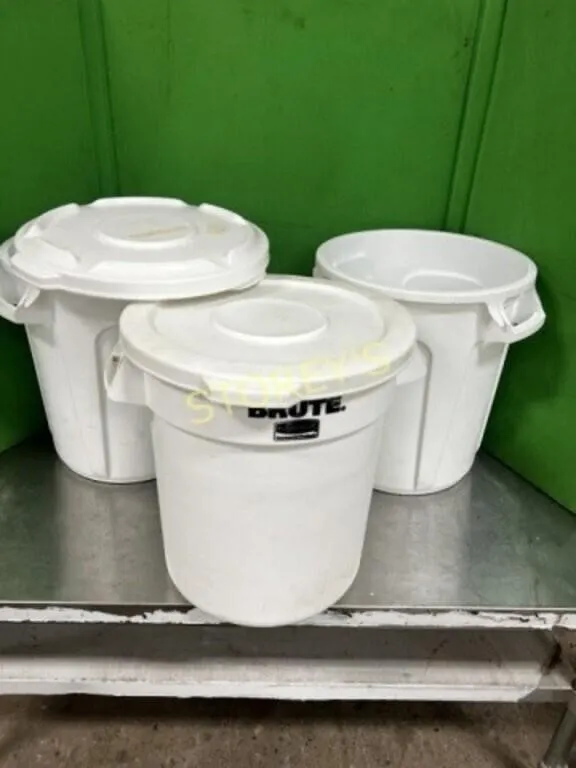 Brute Rubbermaid Food Grade Pails ~15x16