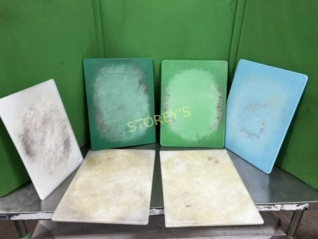 6 ASST CUTTING BOARDS