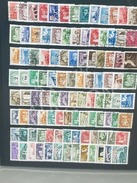 200 Hungary stamps