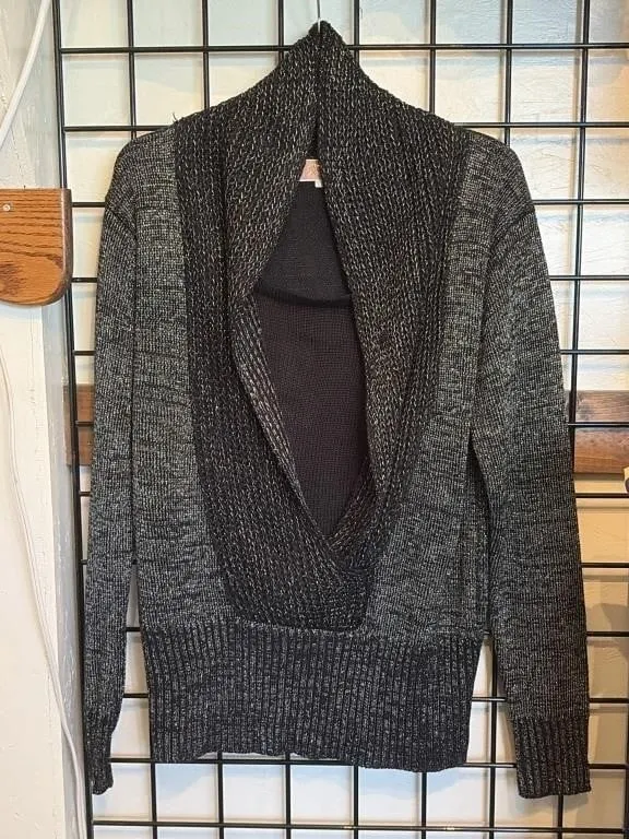 XL Jeanne Jeunesse black and silver metallic k