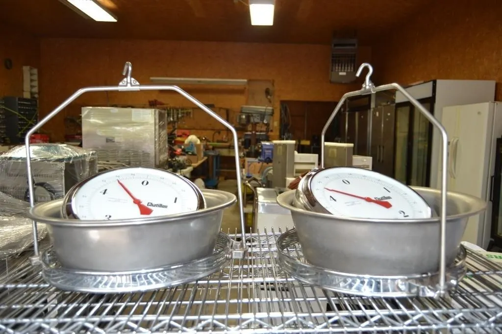 2 kitchen scales