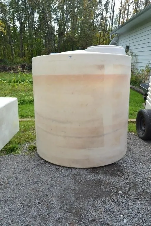 750 Gal water tank