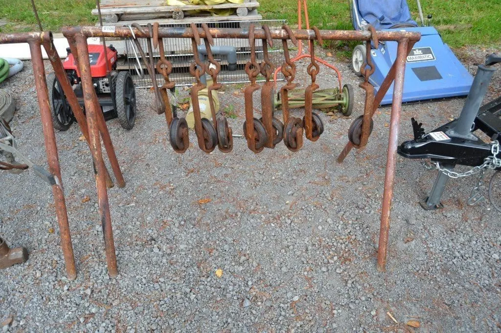 Meat hangers CW rollers & hooks