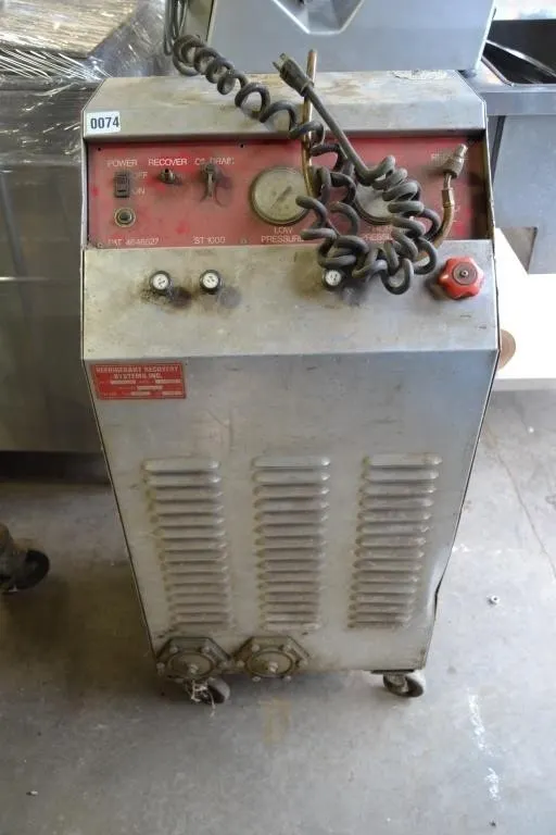 Refrigerant recovery system