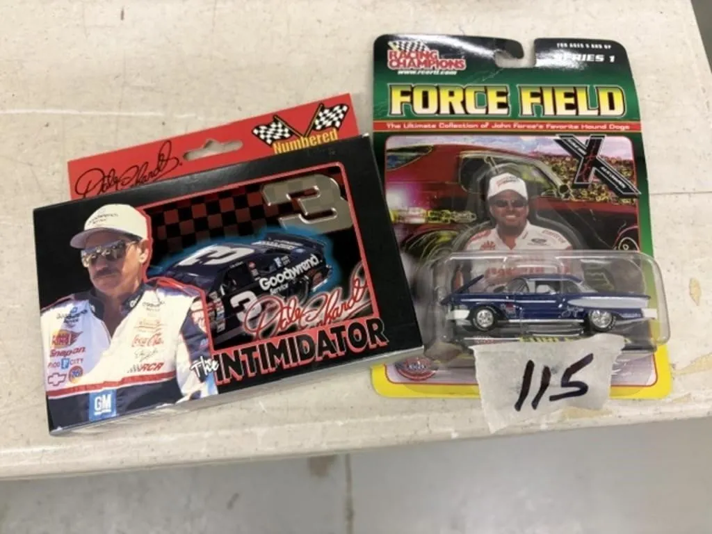 JOHN FORCE & DALE EARNHARDT PLAYING CARDS