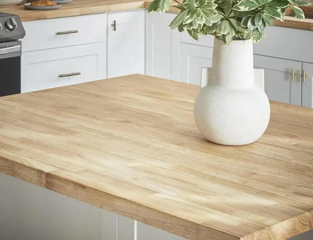 Hampton Bay Hevea Butcher Block 4ft x 25in