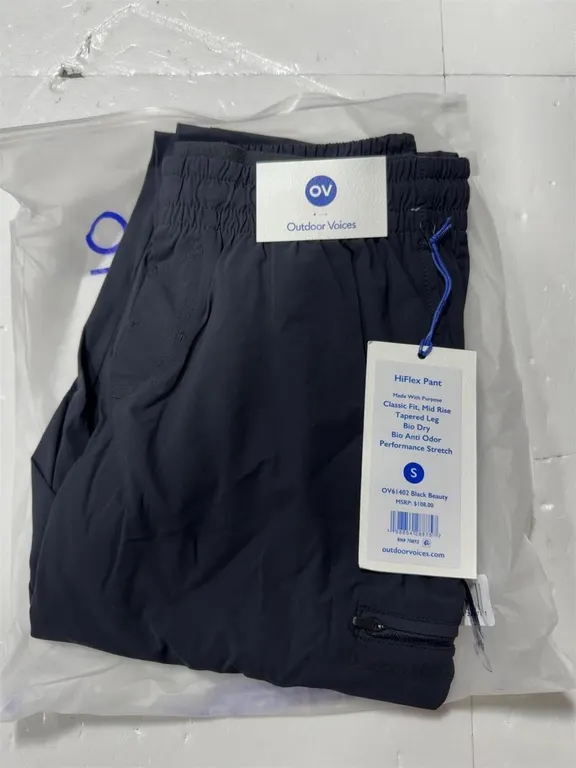 Outdoor Voices HiFlex Pant Black Beauty Size Small