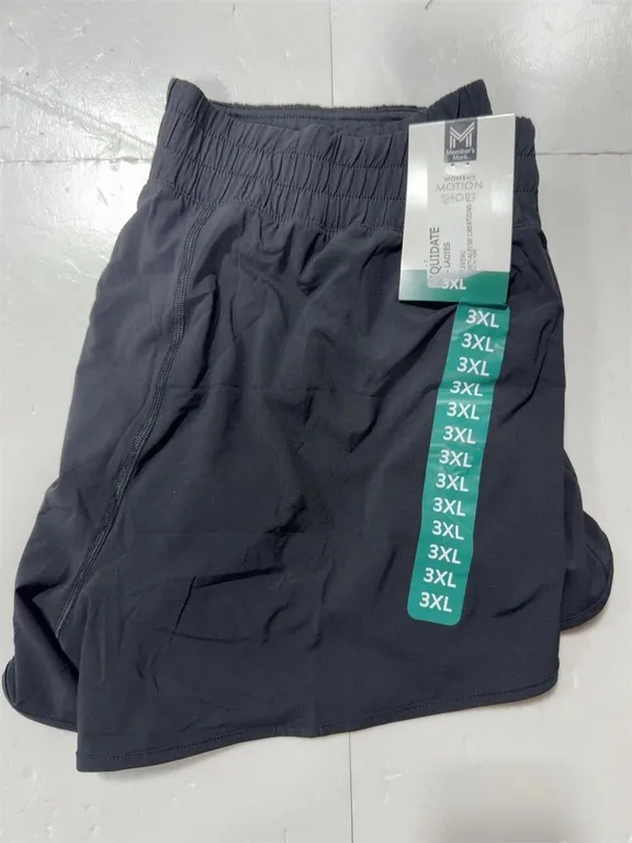 Womens Motion Shorts Dark Gray Size 3XL