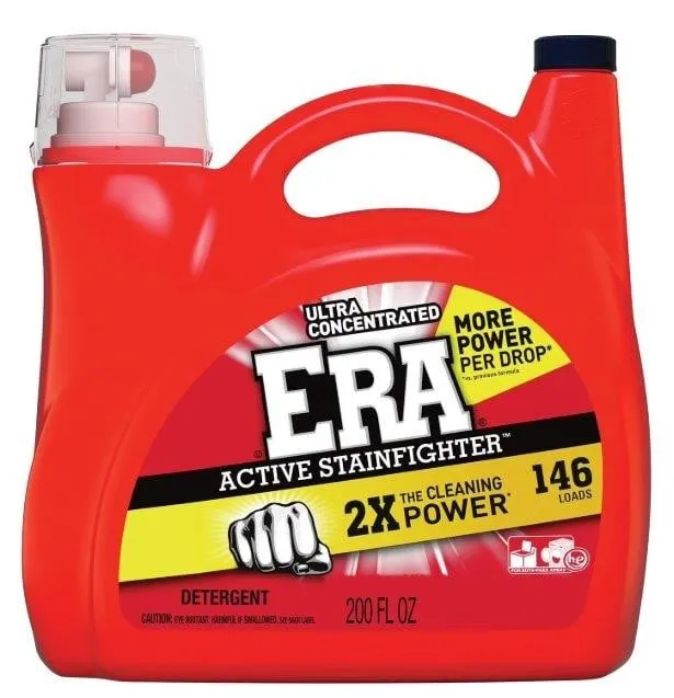 Era 2x Ultra Liquid Detergent 200oz 146 Loads