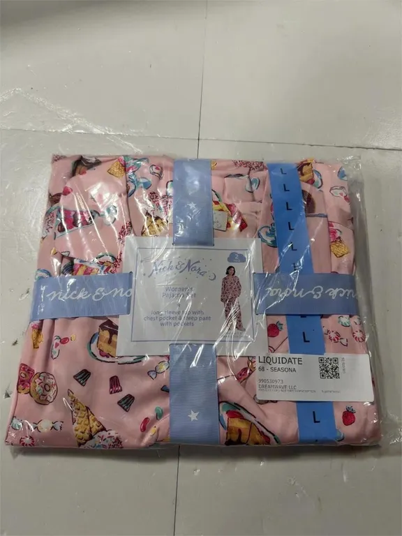 Nick and Nora Dessert Print Pajama Set Large