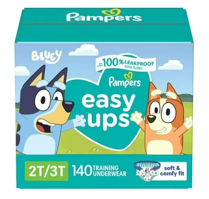 Pampers Easy Ups Training Pants 2T-3T