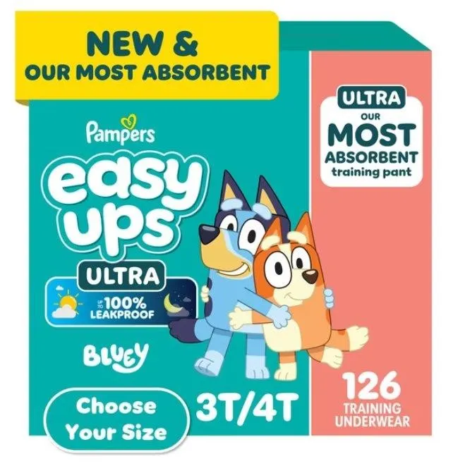 Pampers Easy Ups Training Pants 3T-4T