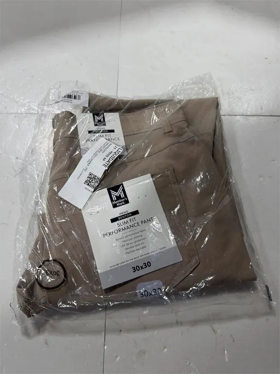Benton Slim Fit Performance Pants Tan 30x30