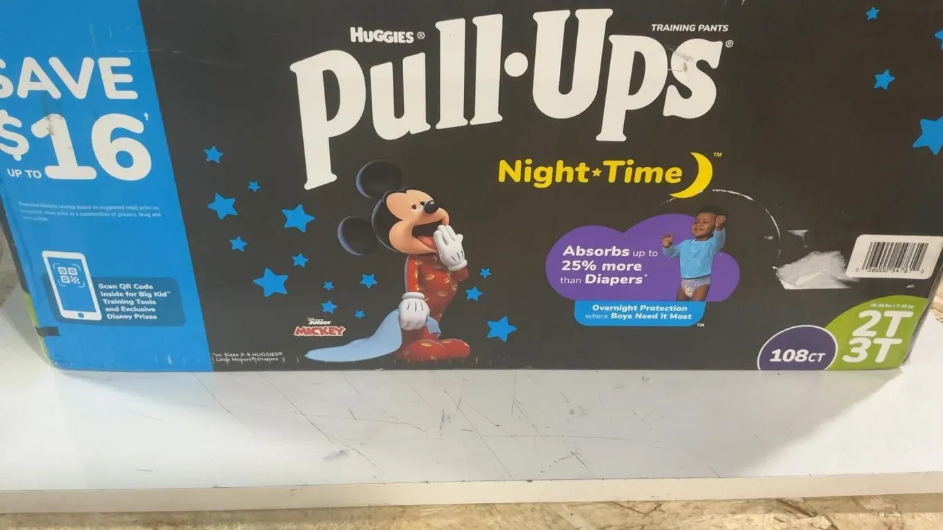 Huggies Night-Time Training Pants 2T-3T 108ct