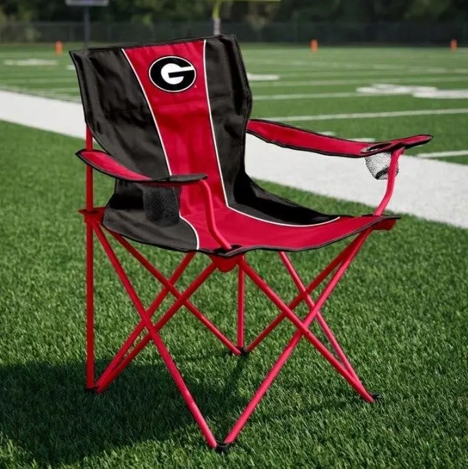 Logo Brands Georgia Bulldogs Sideline XL Chair