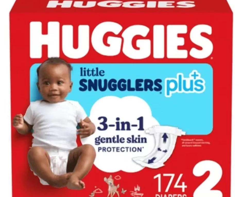 Huggies Diapers Size 2 174ct
