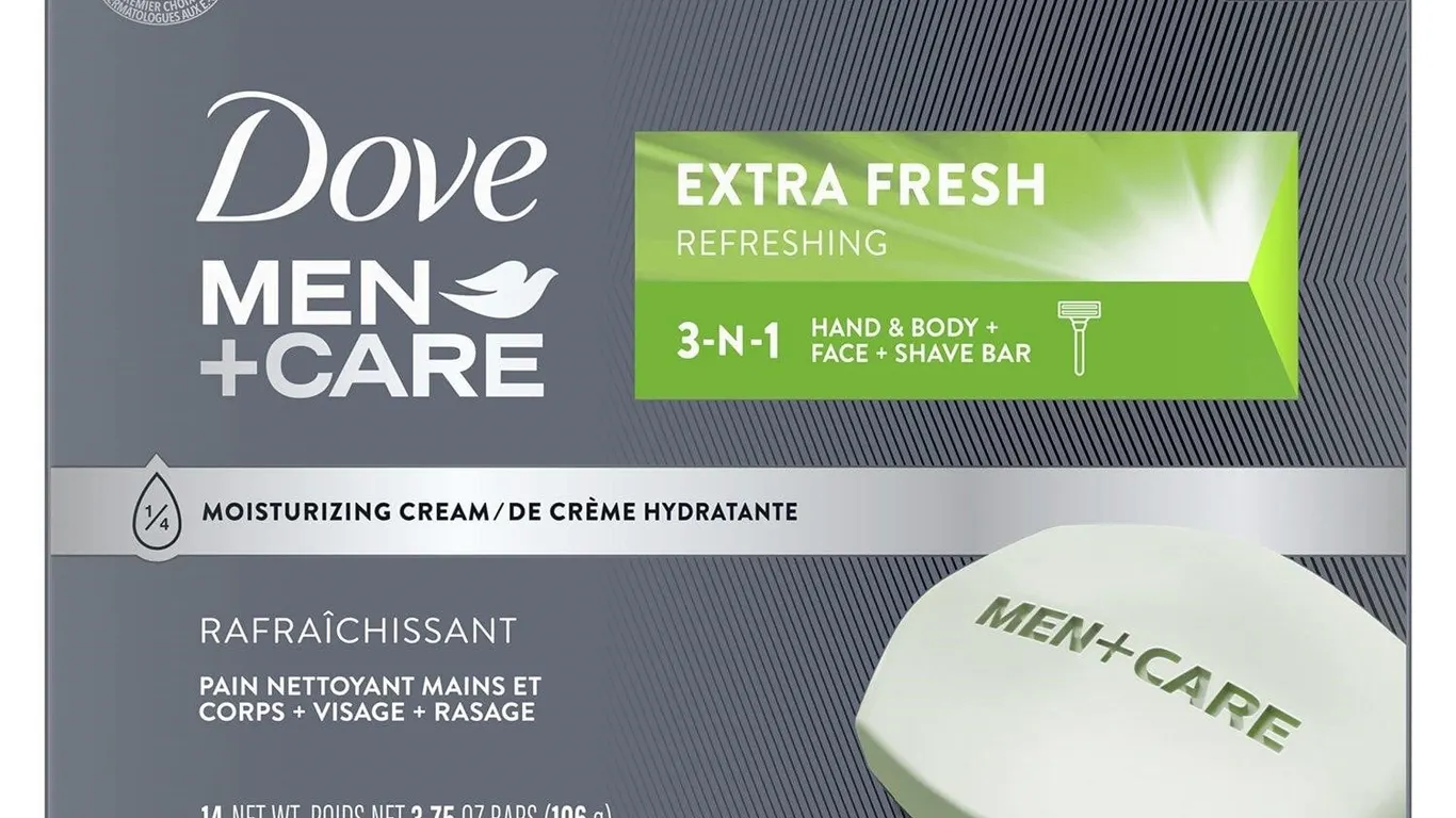 Dove MenCare Extra Fresh Body Bar 3.75oz 14pk