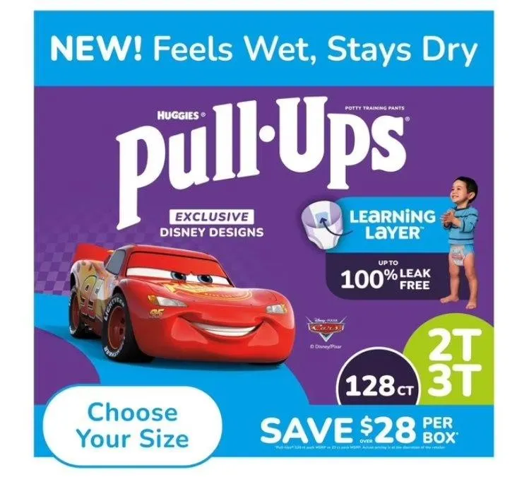 Huggies Pull-Ups Boys Training Pants 2T-3T 128ct