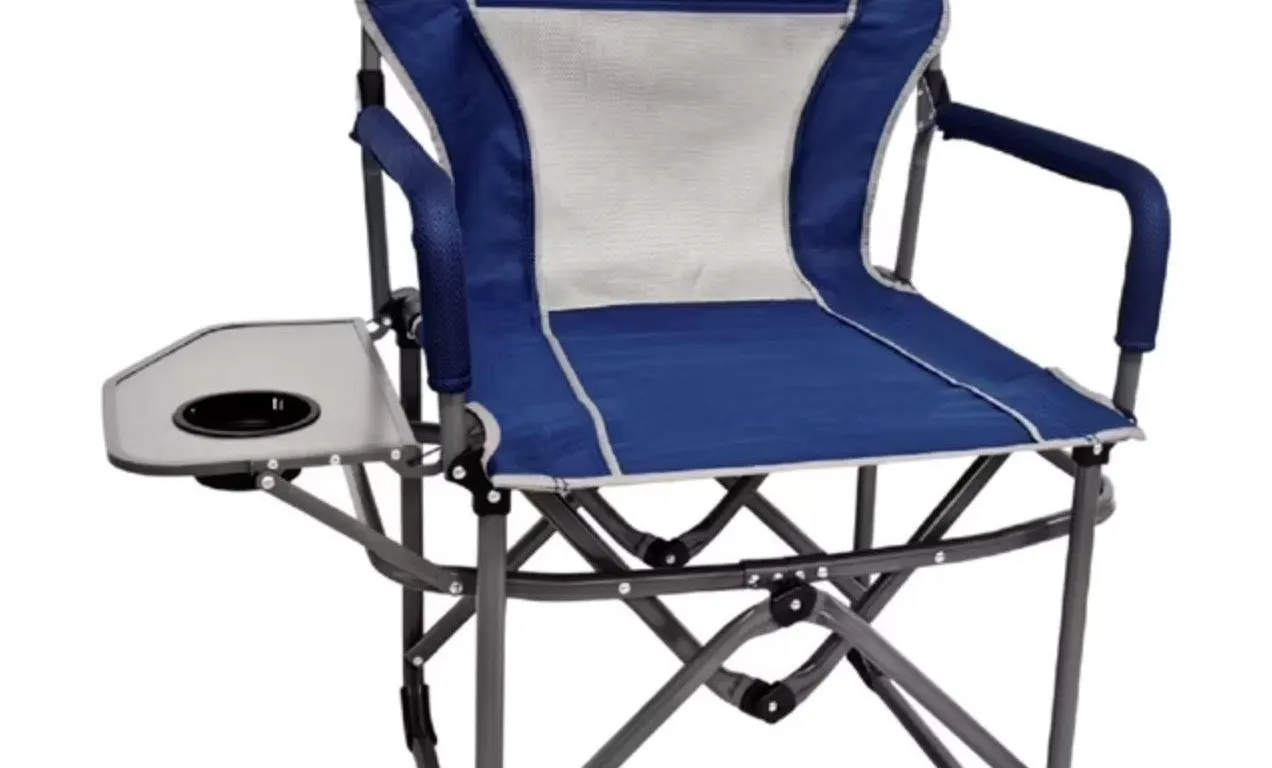 Portable Directors Chair With Side Table