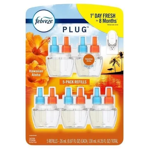 Febreze Plug Refills Lavender Downy 5pk