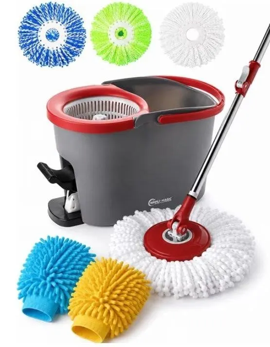 Simpli-Magic Spin Mop Bucket System No Handle