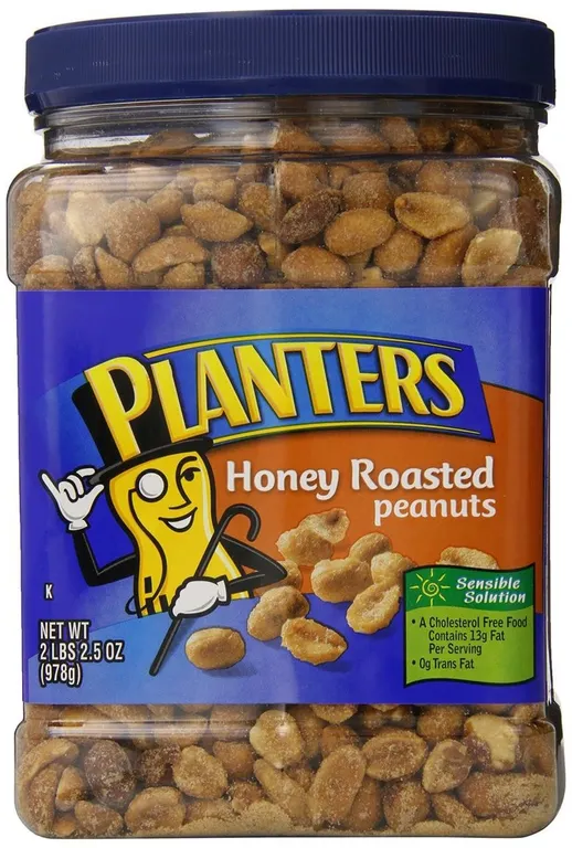 Planters Honey Roasted Peanuts 34.5oz 6pk