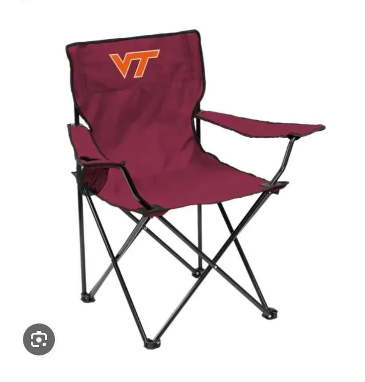 Virginia Tech Hokies Kids Folding Camp Chair