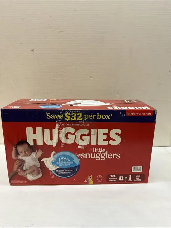 Huggies Little Snugglers Diapers Size NB 1