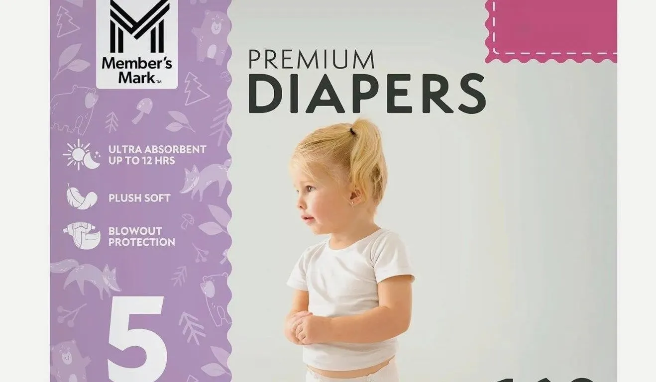 Premium Baby Diapers Size 5 160ct