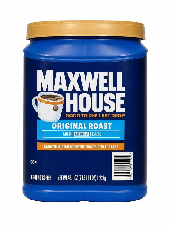 Maxwell House Original Roast Ground Coffee 43.1 oz